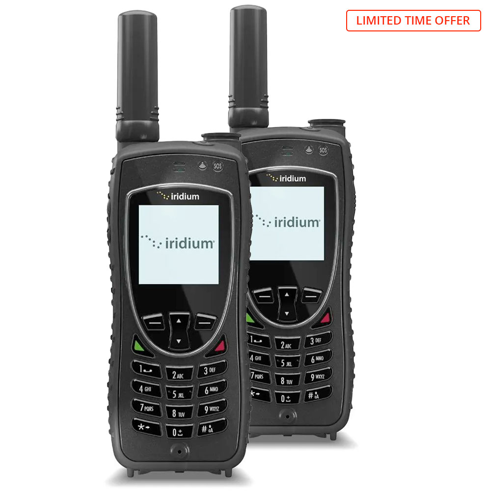 2 Iridium 9555 Phones (Family Plan)
